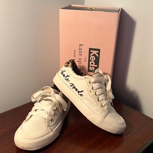 Leopard-print Keds for Kate Spade New York - Girls size 13.5 M